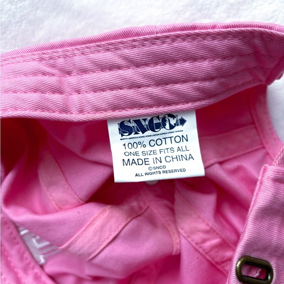 ✨ LV HAT LAS VEGAS HAT PINK LAS VEGAS HAT BLING RHINESTONE HAT BASEBALL CAP✨ - Picture 4 of 5